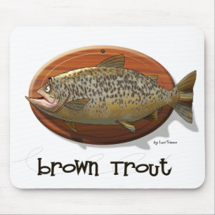 Bruine forel muismat