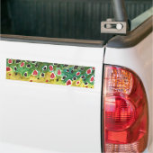 Bruine forel vis bumpersticker (Op Truck)