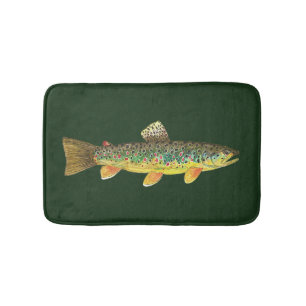 Bruine forel Vist, Ichthyology Badmat