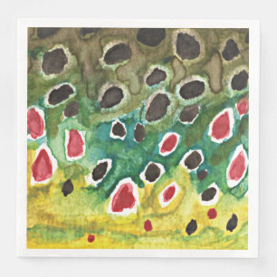 Bruine forel Vist, Ichthyology Servet