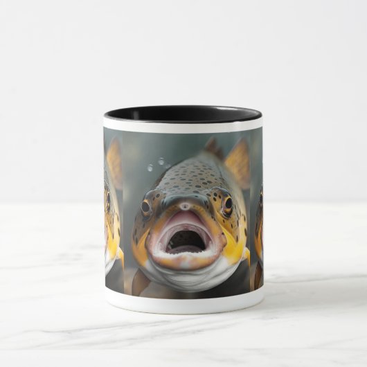 Bruine forel vliegen mok (Midden)