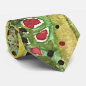 Bruine forel Vliegende visserij op zwarte forel Stropdas (Opgerold)