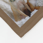 Bruine foto deken collage Instagram Goud (Hoek)