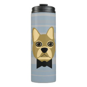 Bruine Franse Bulldog, Strepen Thermosbeker