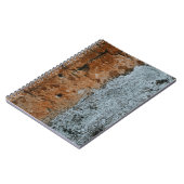 Bruine geborene muur notitieboek (Linkerzijde)