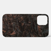 Bruine gedroogde bladeren op de grond Case-Mate iPhone case (Achterkant (horizontaal))