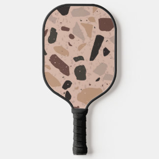 Bruine gespikkelde Pickleball Paddle