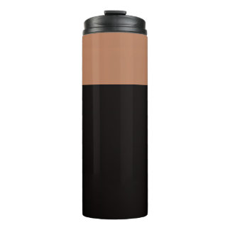 Bruine Glossy Thermische Tumbler – Hete & Koude Mo Thermosbeker