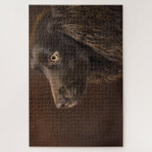 bruine hond legpuzzel (Verticaal)