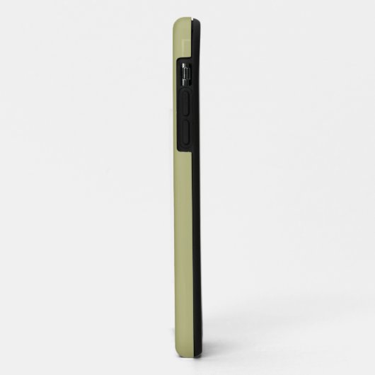 Bruine hondenpoot aangepaste naam Case-Mate iPhone case (Achterkant/links)
