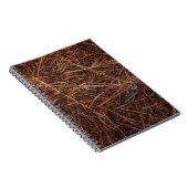 Bruine hooi notitieboek (Rechterzijde)
