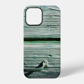 Bruine houten lade iPhone 12 hoesje