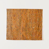 Bruine kleiwandbekleding wandkleed (Voorkant (horizontaal))