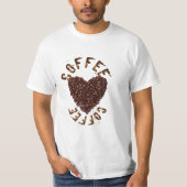 bruine koffie t-shirt (Voorkant)