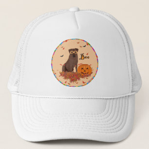 Bruine Labrador Retriever Halloween Trucker Pet