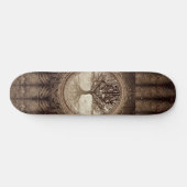 Bruine levensboom skateboard (Horizontaal)