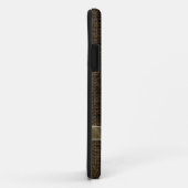 bruine linnen met boeg Case-Mate iPhone case (Achterkant/rechts)