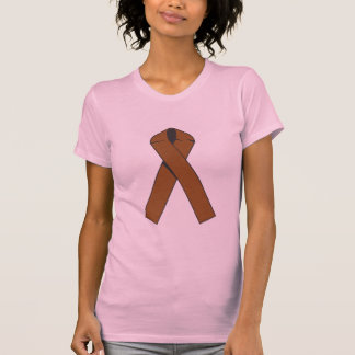 Bruine lintplaat en producten t-shirt