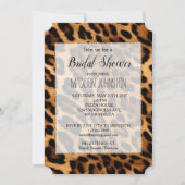 Bruine Luipaardprint Kaart (Voorkant)