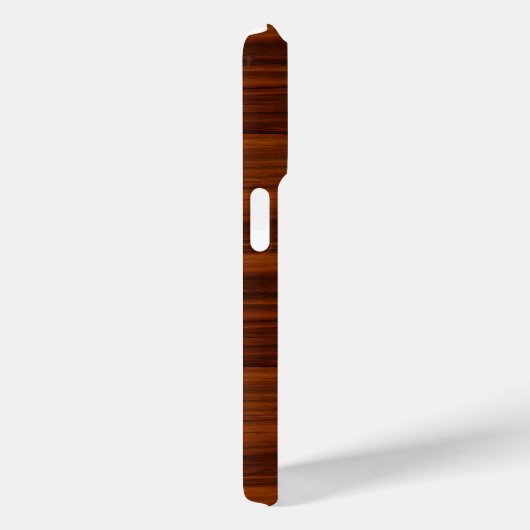 Bruine mahoniehouten textuur Case-Mate iPhone case (Achterkant / Rechts)
