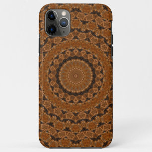 Bruine Mandala Wiel... iPhone 11 Pro Max Hoesje