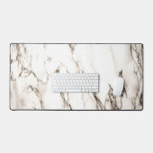 Bruine marmer bureaumat (Keyboard & Muis)