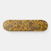 Bruine marmer skateboard (Horizontaal)