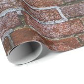 Bruine muur cadeaupapier (Rol Hoek)