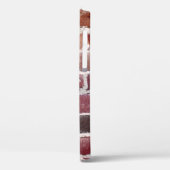 Bruine muur Case-Mate iPhone case (Achterkant / Links)