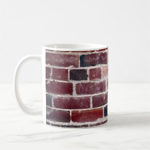 Bruine muur koffiemok