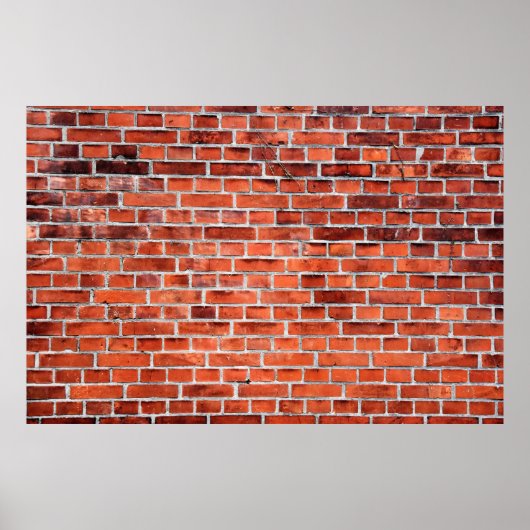 Bruine muur poster (Voorkant)