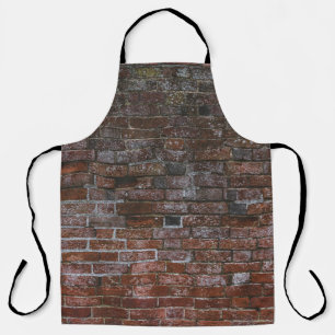 Bruine muur schort