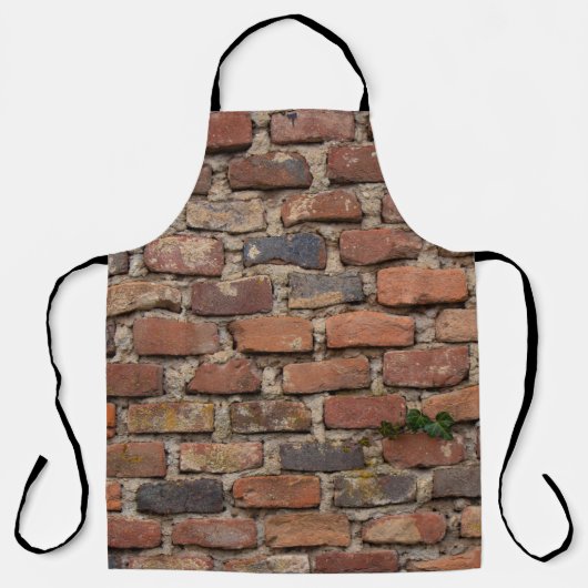 Bruine muur schort (Voorkant)
