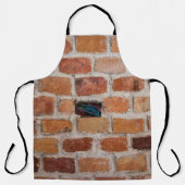 Bruine muur schort (Voorkant)