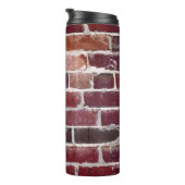 Bruine muur thermosbeker (Geroteerd rechts)