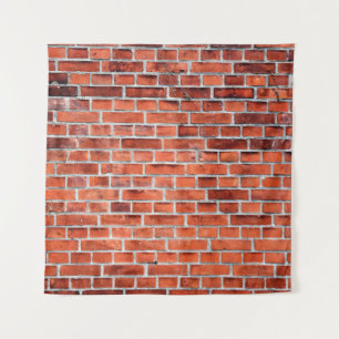 Bruine muur wandkleed
