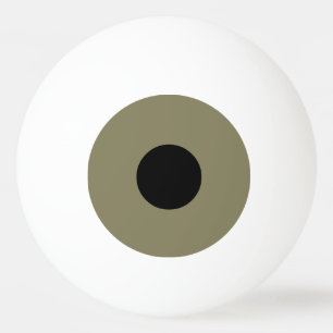 Bruine ogen pingpongballen