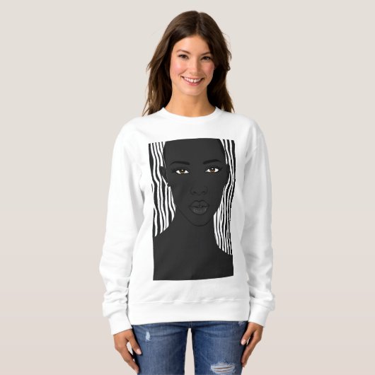 Bruine ogen trui (Voorkant volledig)