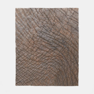 Bruine olifant in close-up fotografie fleece deken