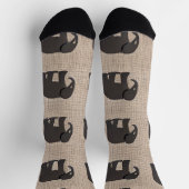 Bruine olifant sokken (Top)