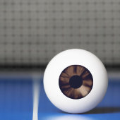 Bruine Oogbal Ping Pong Ball (Net)