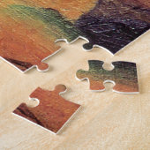 Bruine paarden legpuzzel (Zijkant)