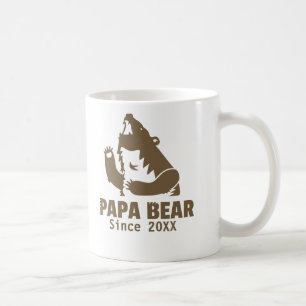 Bruine Papa Beer Sinds Jaar Van Vaderschap Papa Mo Koffiemok