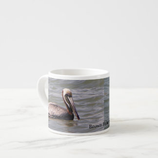 Bruine Pelicans espresso of jumbo mok