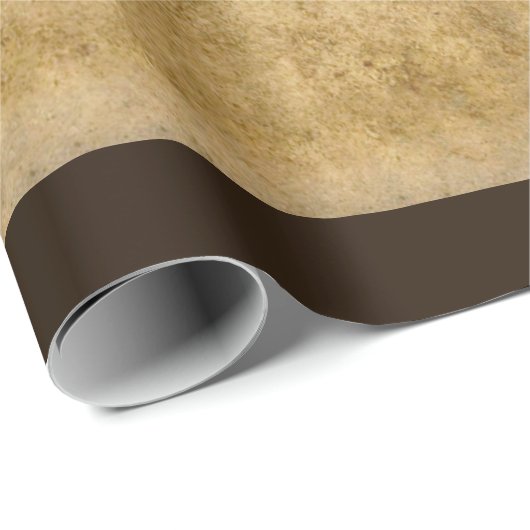 bruine perkamentwijnstokken cadeaupapier (Rol Hoek)