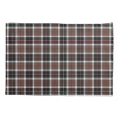 Bruine Plaid Kussensloop (Achterkant)
