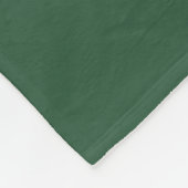 bruine pot fleece deken (Hoek)