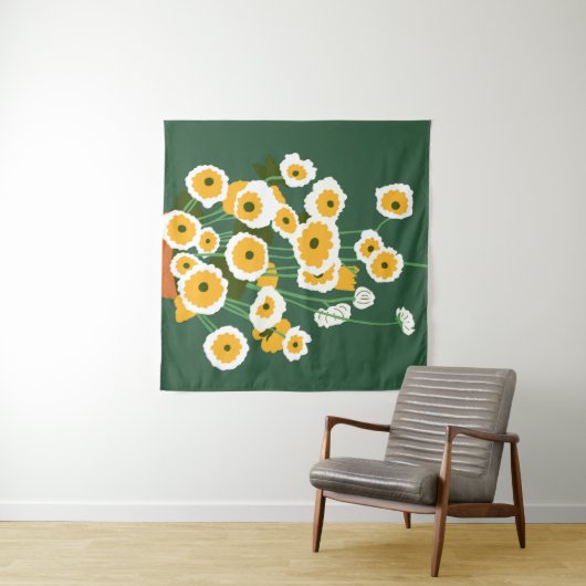 bruine pot wandkleed (In Situ (horizontaal))