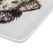 Bruine Puppy Schets Snijplank (Hoek)