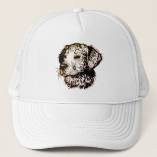 Bruine Puppy Schets Trucker Pet